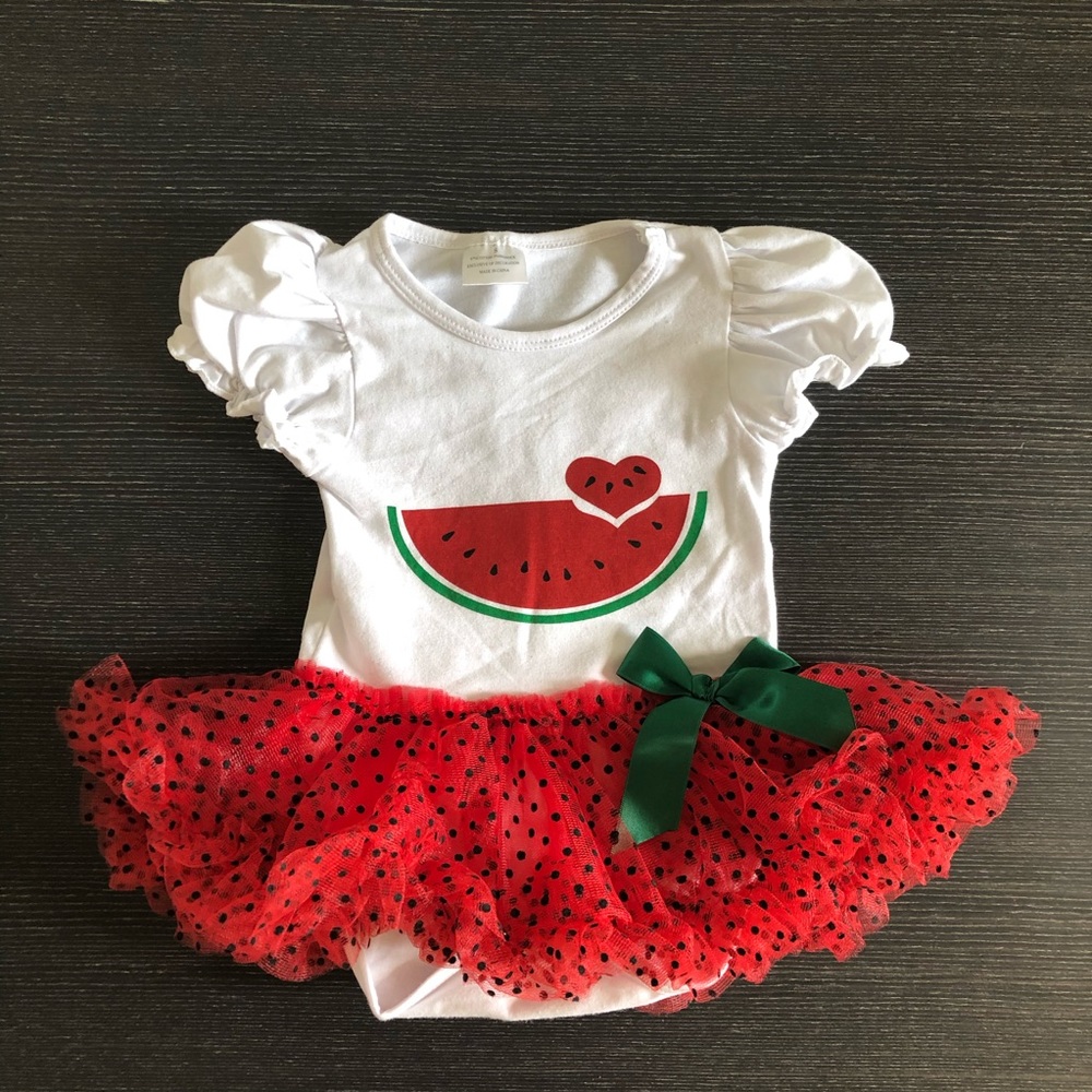 Baby Girl Dress with Tulle Skirt